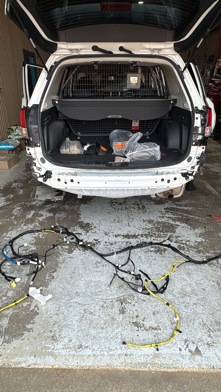 Blind spot radar and camera systems installed