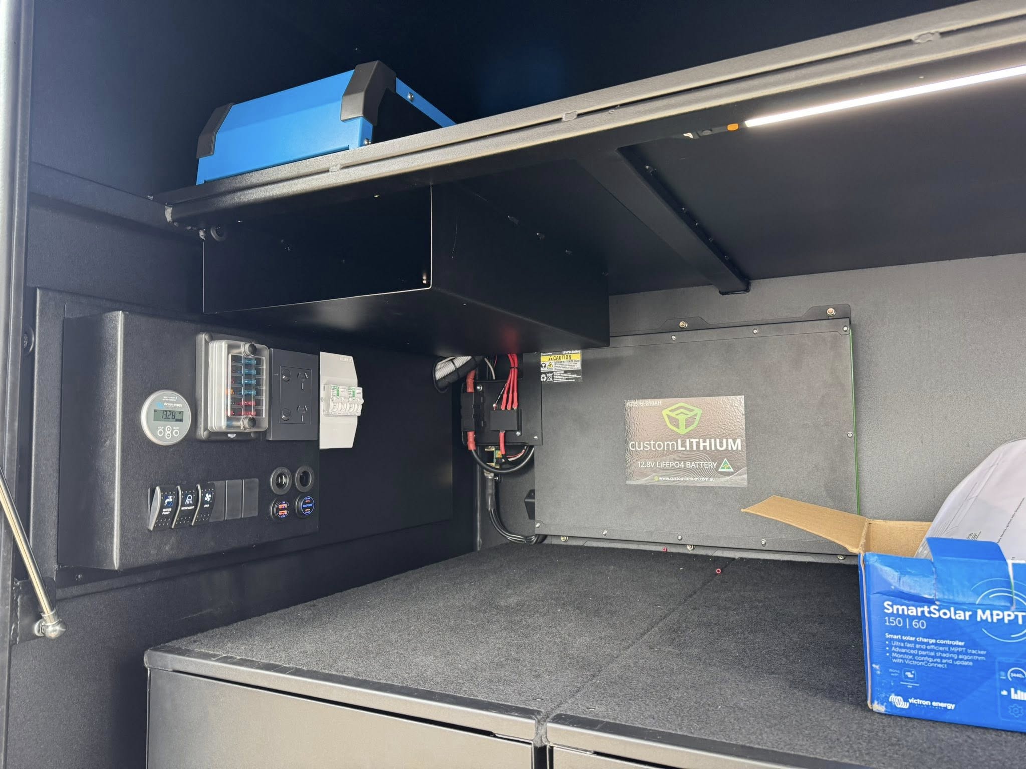 UHF and communication system Dream Tourer build